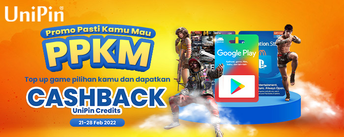 PPKM – Promo Pasti Kamu Mau Bersama UniPin!